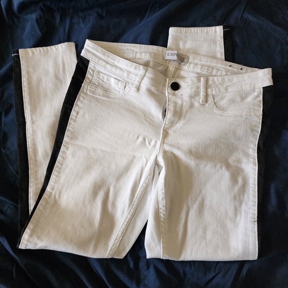 Express Stella ankle regular fit low rise jeans - Picture 3 of 5